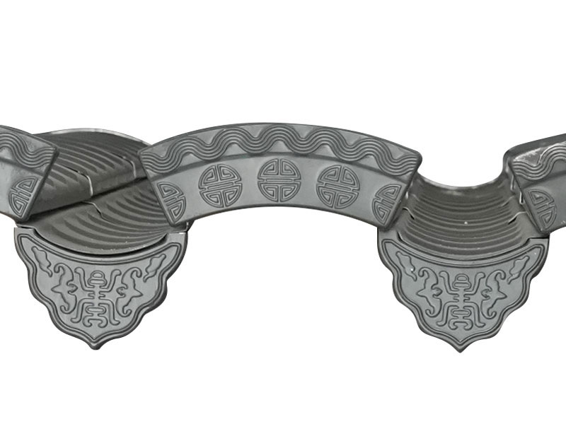 Alumínium magnézium mangán hui stílusú antik indigó tetőfedő csempe