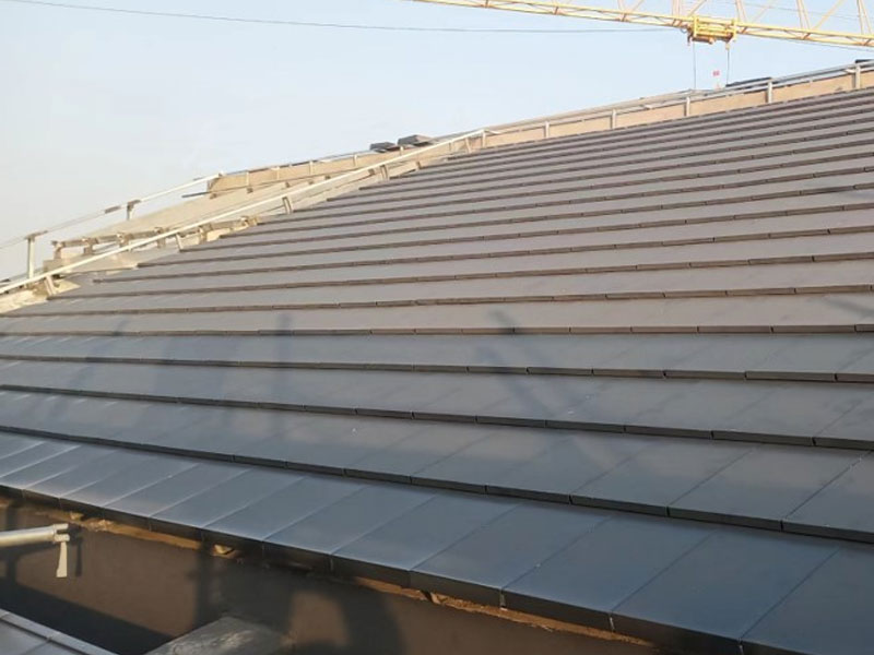 Alumínium magnézium -mangán lapos fém tetőfedő csempe