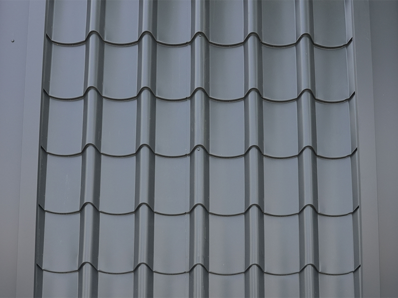 Alumínium magnézium-mangán egyrészes bambusz ízületi tetőfedő csempe