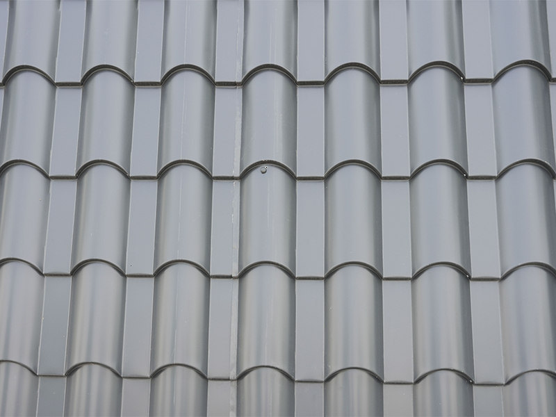 Alumínium magnézium-mangán egyrészes hullámfém tetőcsempe