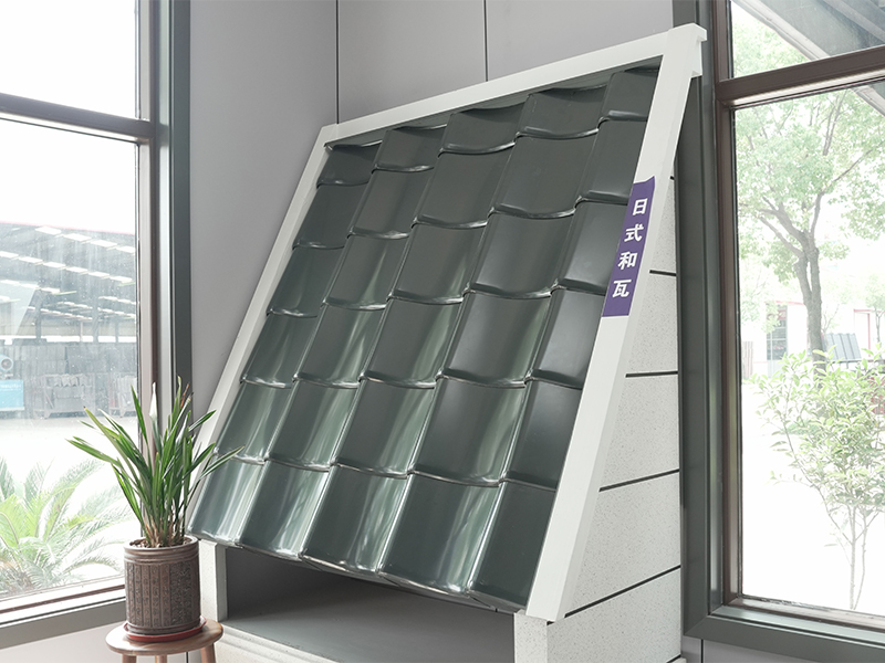 Alumínium magnézium -mangán japán stílusú fém tetőcsempe