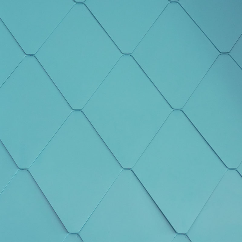 Alumínium magnézium -mangán kompozit gyémánt alakú fém tetőcsempe